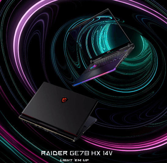 MSI GE78 HX, i9-14900HX, RTX 4070, 32 GB DDR5-5600, 1 TB SSD, QHD+ 240 hz