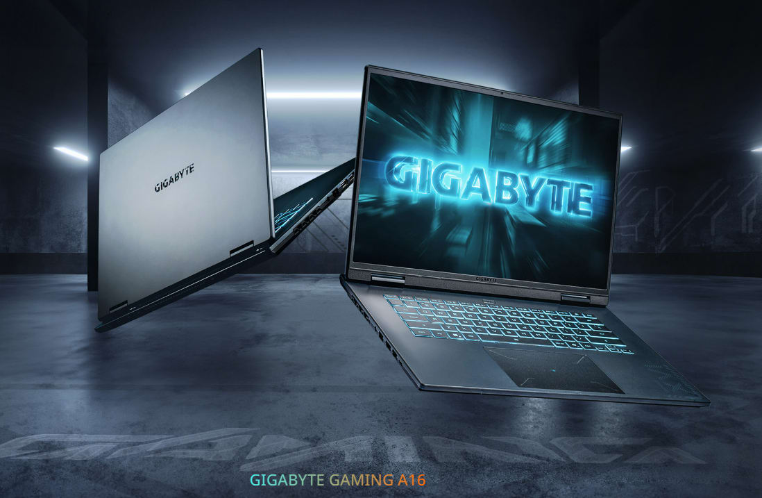 Gigabyte Gaming A16, i7-13620H, RTX 5070, 16 GB DDR5-5200, 1 TB SSD, FHD+ 165 Hz 300 nits