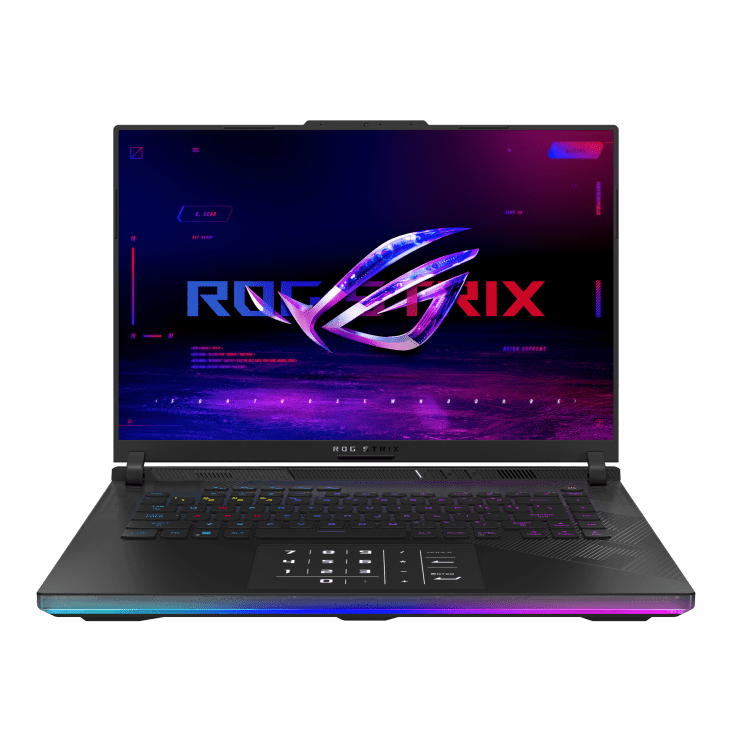 Asus Strix Scar 16, i9-14900HX, RTX 4080, 32 GB DDR5-4800, 1 TB SSD, QHD+ 240 hz Mini-LED