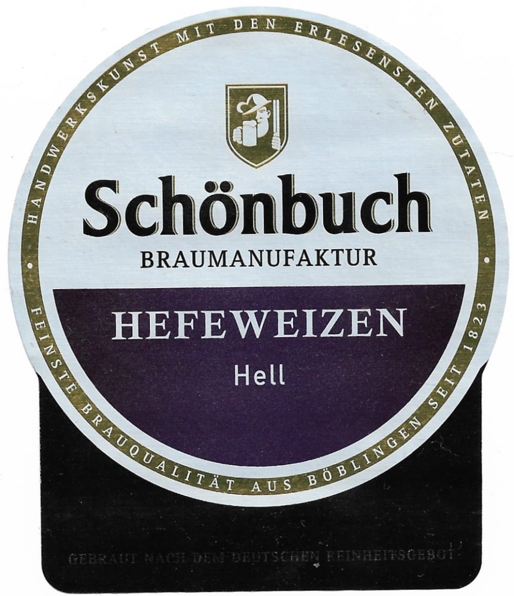 Schönbuch Hefeweizen Hell