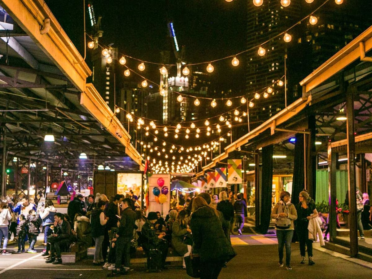 Take a trip to the Queen Victoria Night Market