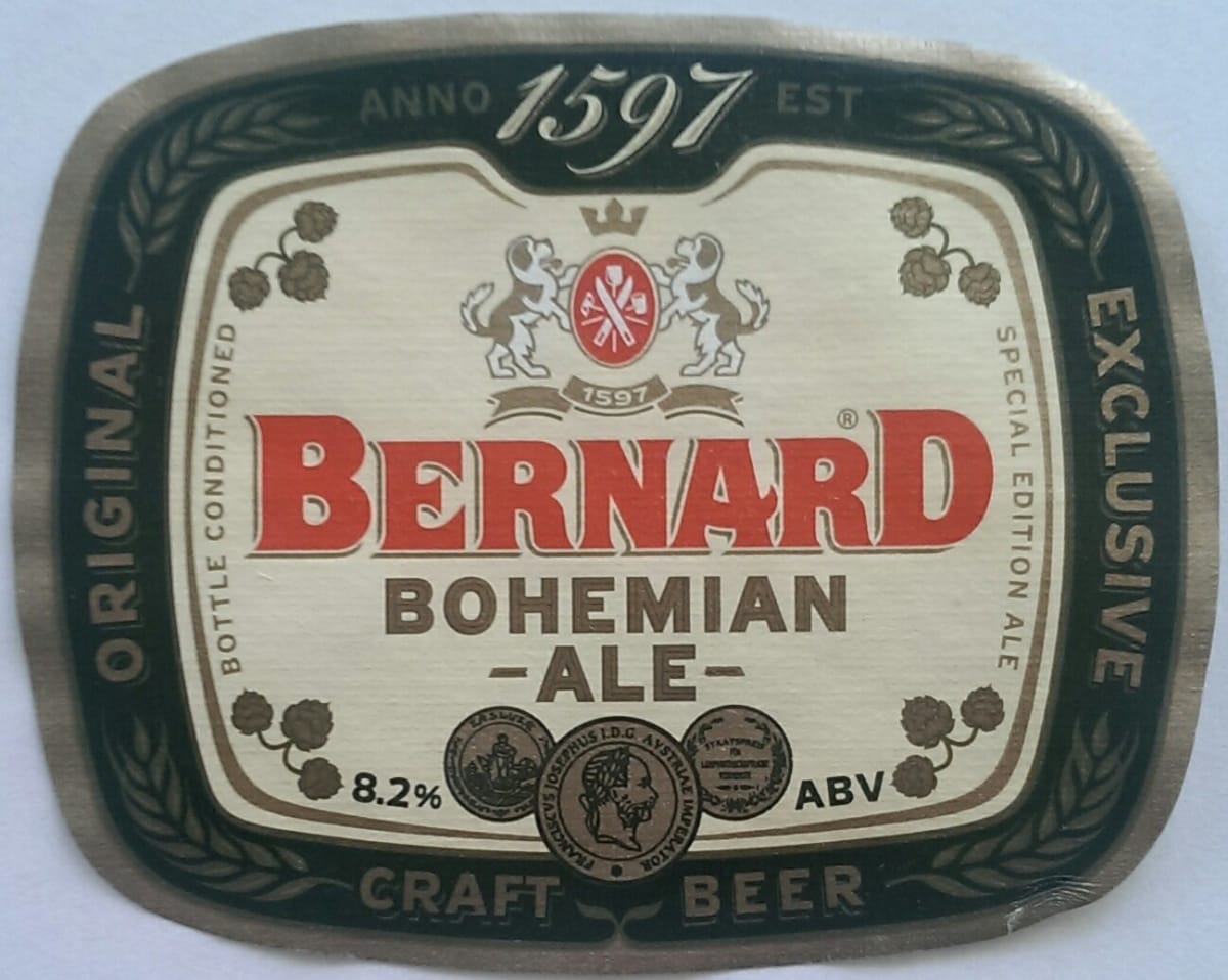 Bernard Bohemian ALE 0,33L