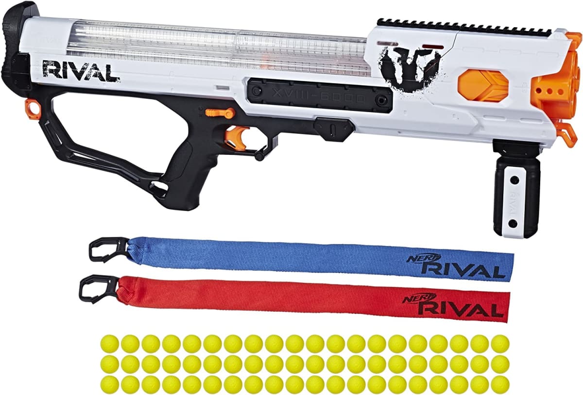 Rival Phantom Corps Hades XVIII-6000 Blaster with Rival Ammo and Colored Flags for Ages 14+