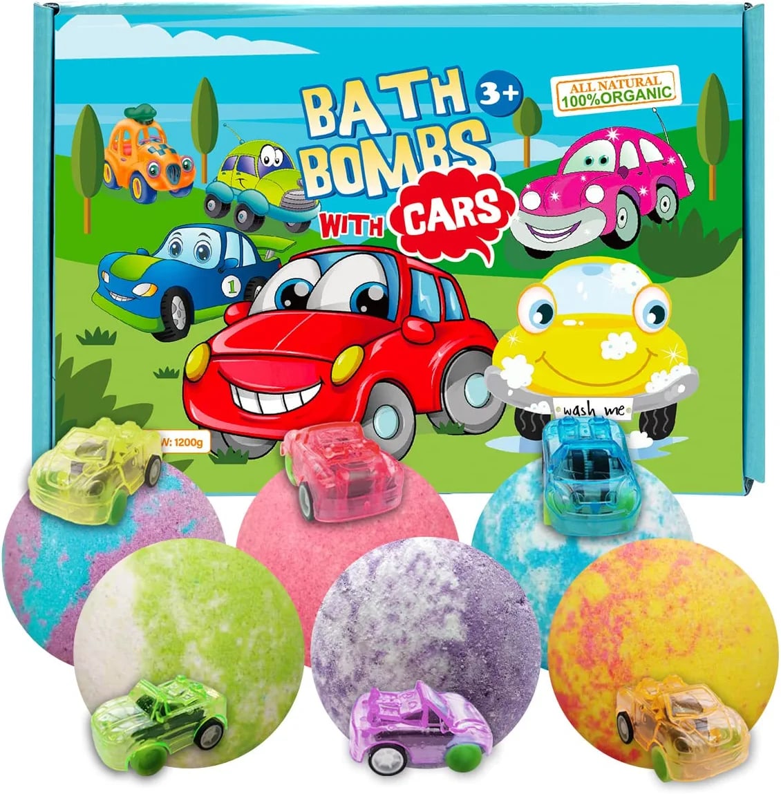 Huge Bath Bombs for Kids