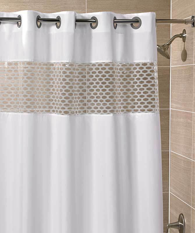 Shower curtains and rings