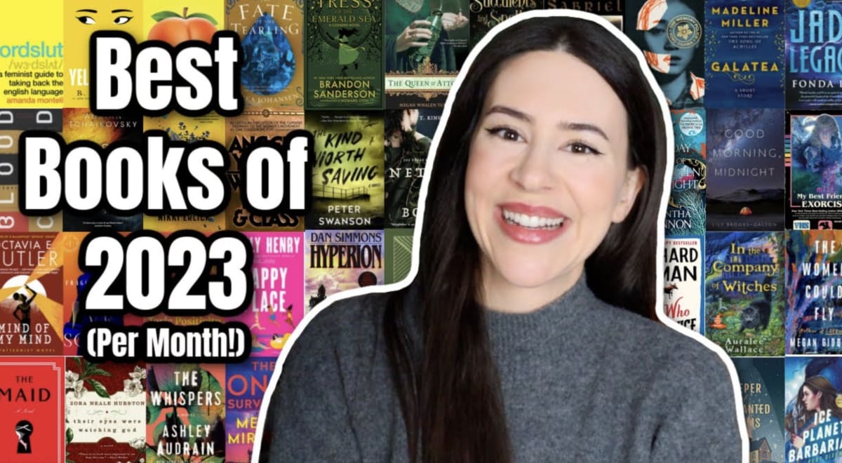 Best Books I've Read in 2023... per month! || Reviews & Recommendations