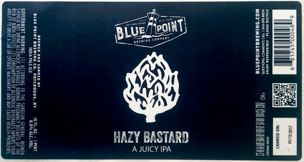 Blue Point Hazy Bastard Etk. A