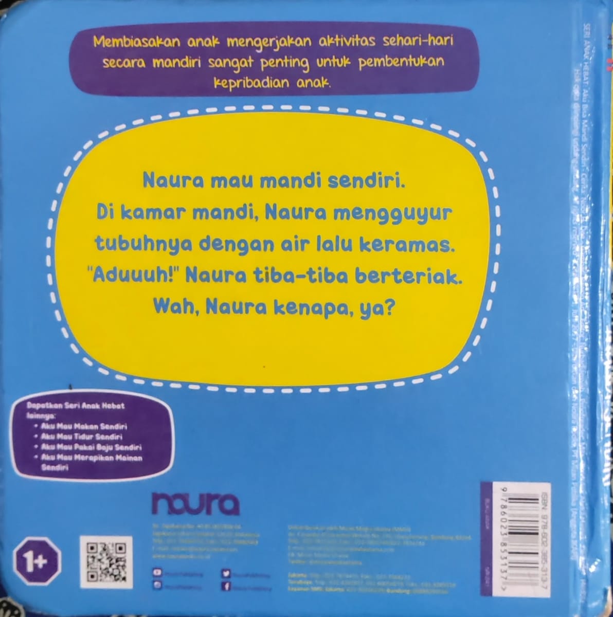 Aku Mau Mandi Sendiri