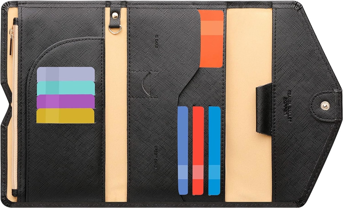 Zoppen Multi-purpose Rfid Blocking Travel Passport Wallet