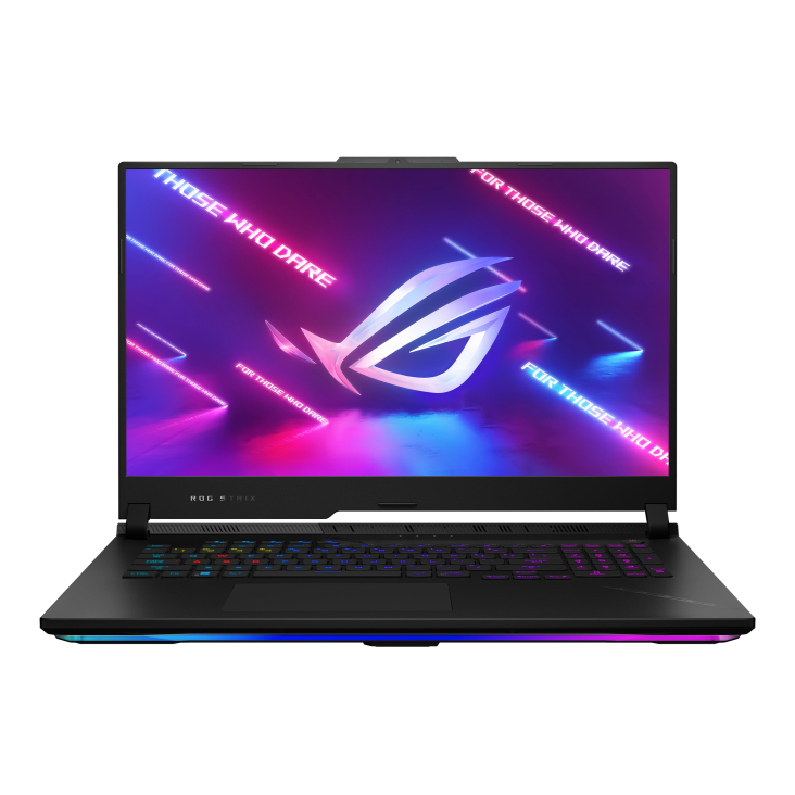 Asus Strix Scar 17 X3D, Ryzen 9-7945HX X3D, RTX 4090, 32 GB DDR5-4800, 2 TB SSD, QHD 240 hz 300 nits 100% DCI-P3