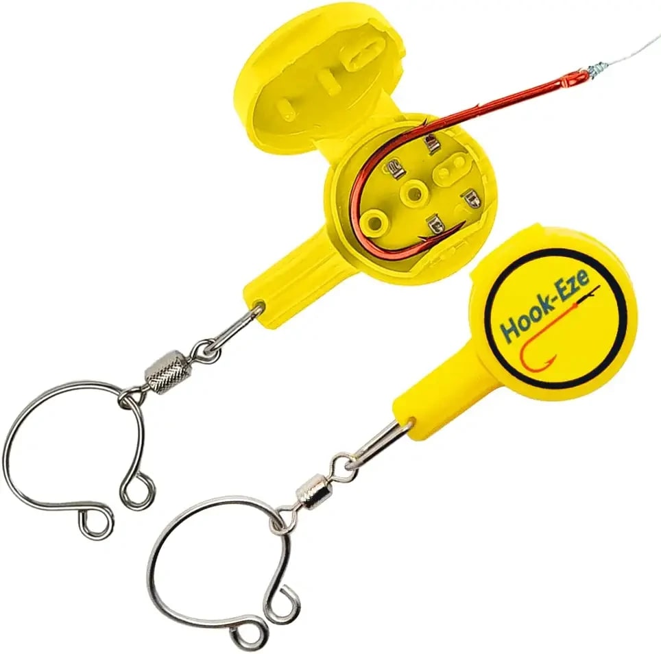 Fishing Gear Knot Tying Tool - Cover Fishing Hooks While Tying Strong Fishing Knots. Quick Knot Tool is Easy to Use