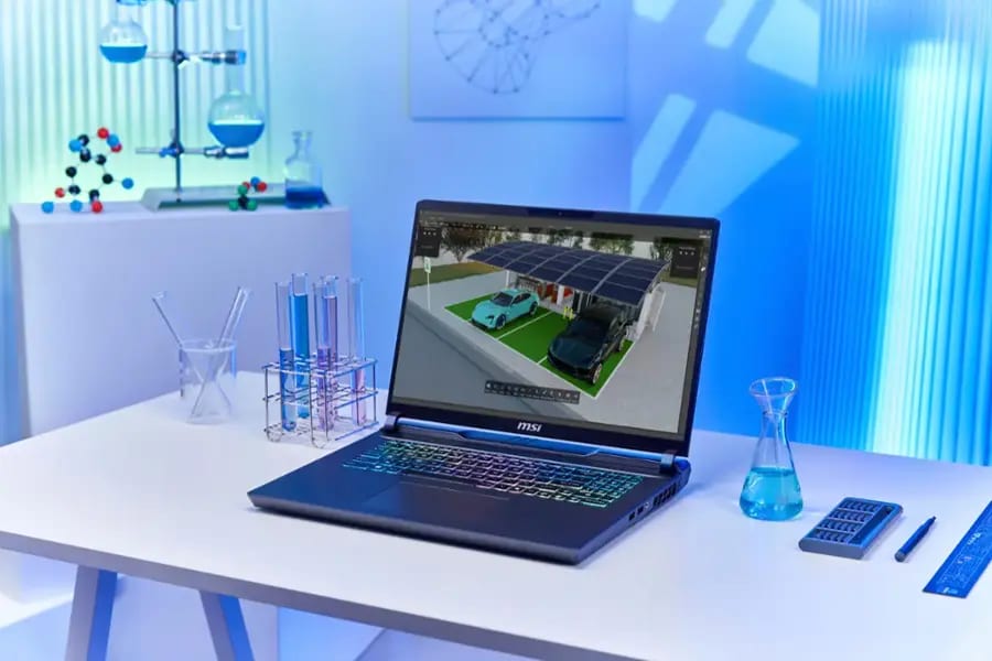 MSI Vector A16 HX AI, Ryzen 9-8940HX, RTX 5080, 32 GB DDR5-5200, 1 TB SSD, QHD+ 240 Hz