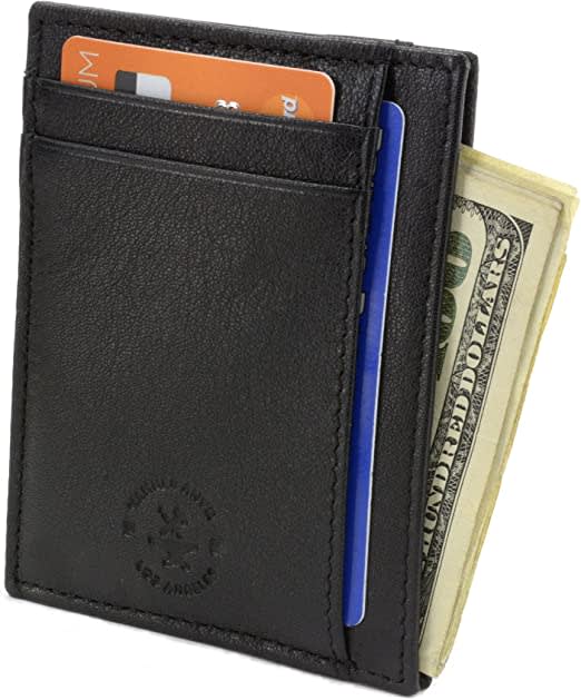 RFID Blocking Minimalist Front Pocket Wallet
