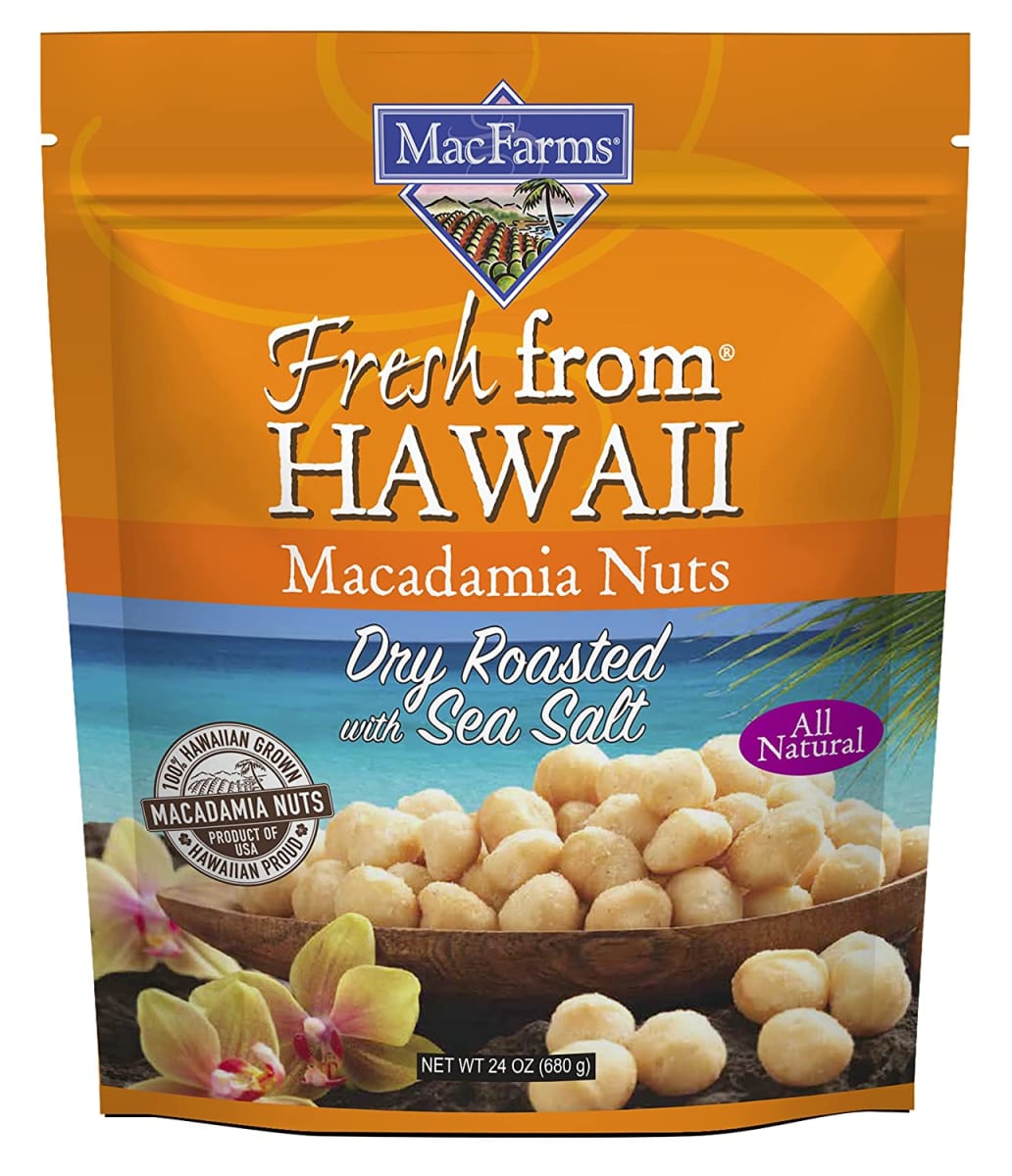 Macadamia Nuts | MacFarms Dry Roasted Macadamia Nuts