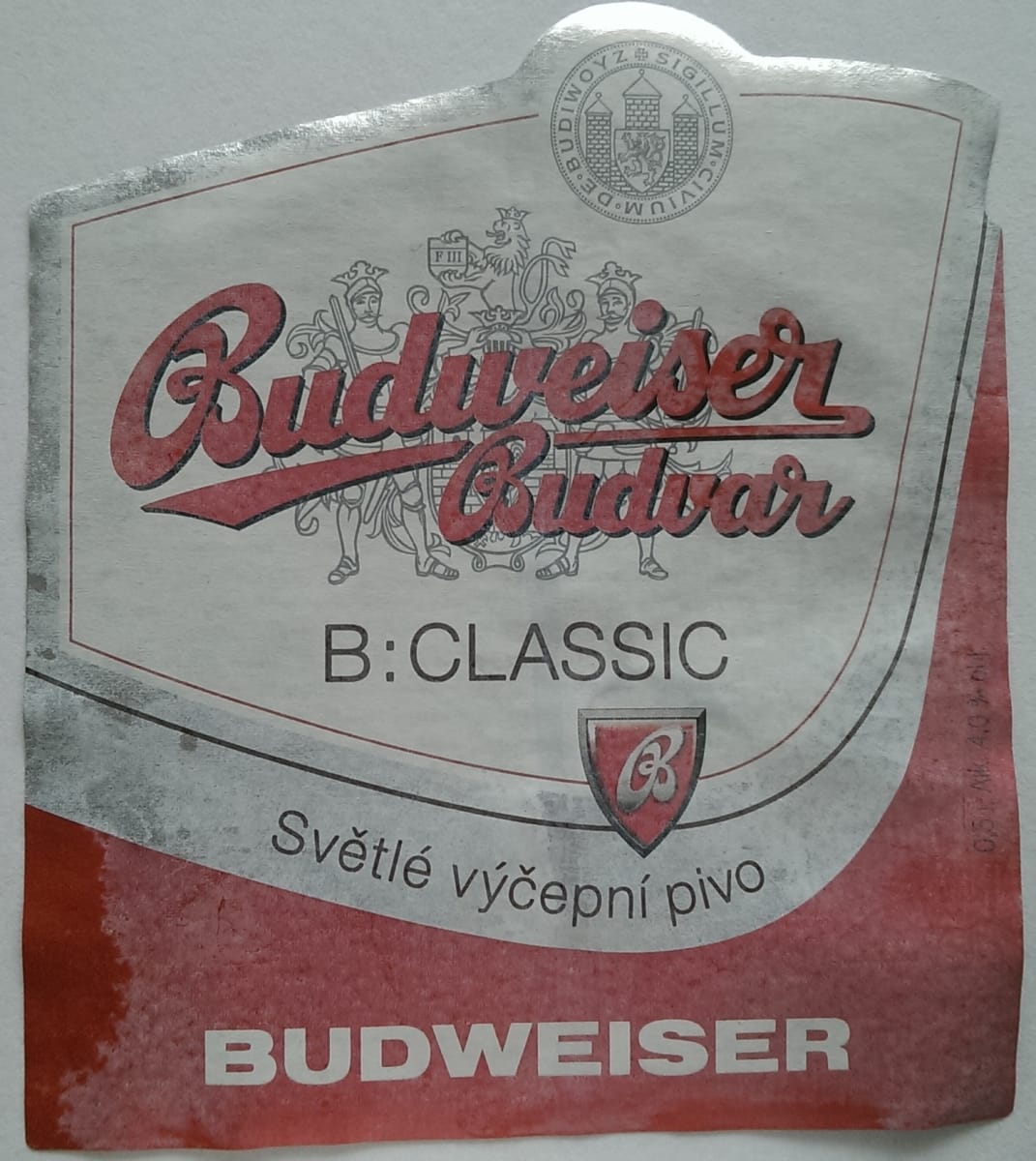 Budweiser Budvar B CLASSIC