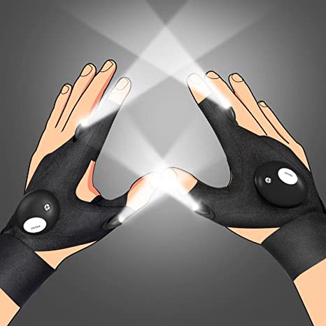LED Flashlight Gloves Gifts for Men