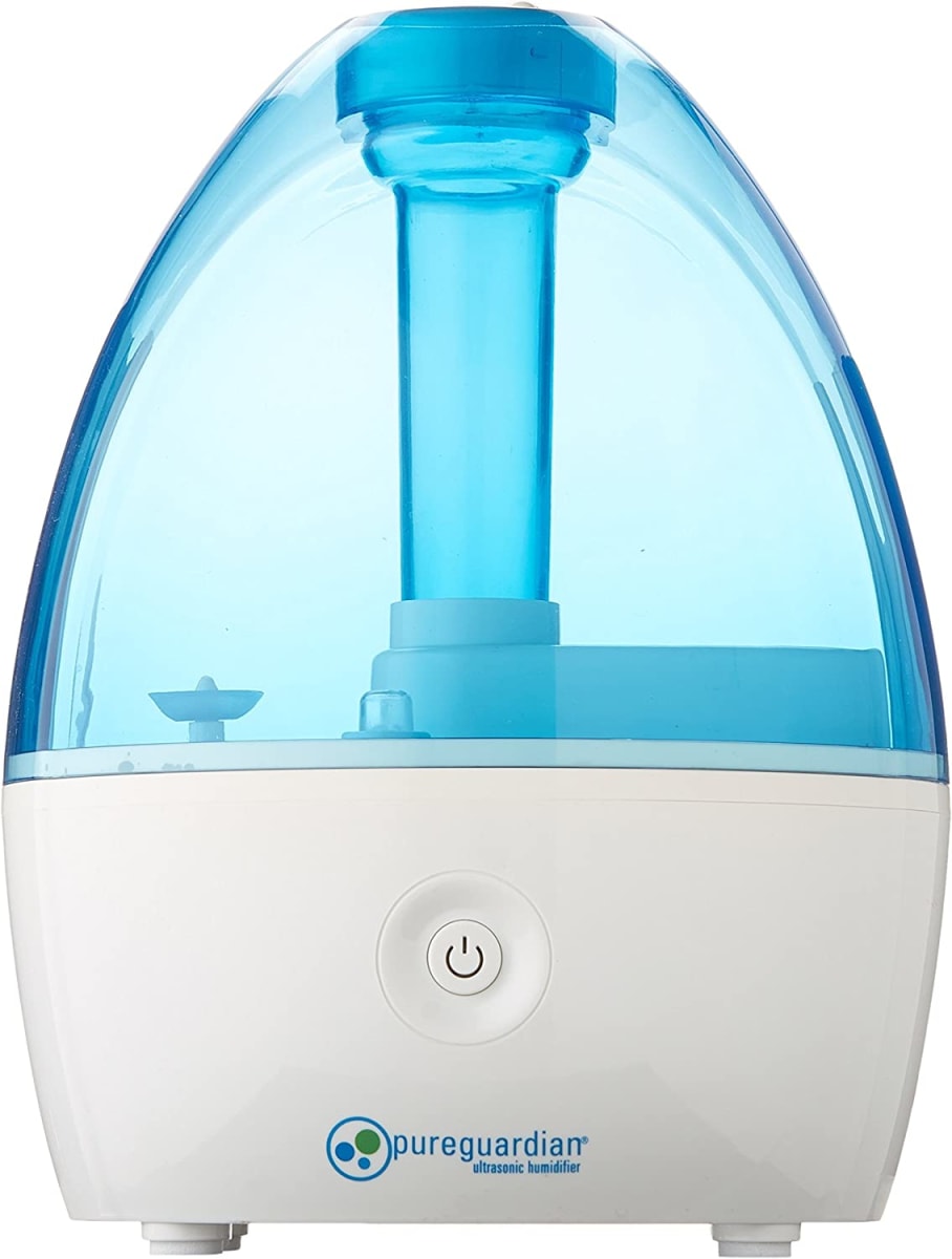 H910BL Ultrasonic Cool Mist Humidifier, 14 Hrs. Run Time, 210 Sq. Ft. Coverage, Small Rooms, Quiet, Filter Free