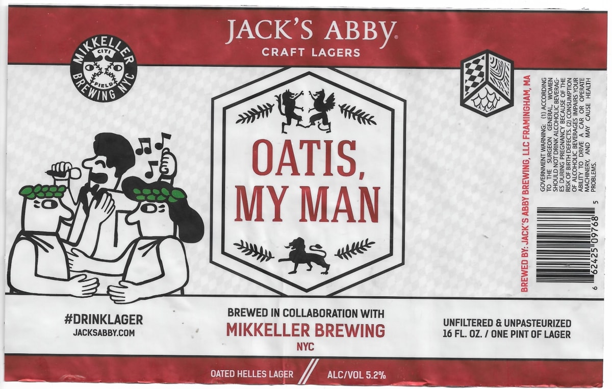 Jack's Abby Oatis, my man