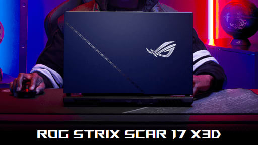 Asus Strix Scar 17 X3D, Ryzen 9-7945HX X3D, RTX 4090, 32 GB DDR5-4800, 2 TB SSD, QHD 240 hz 300 nits 100% DCI-P3