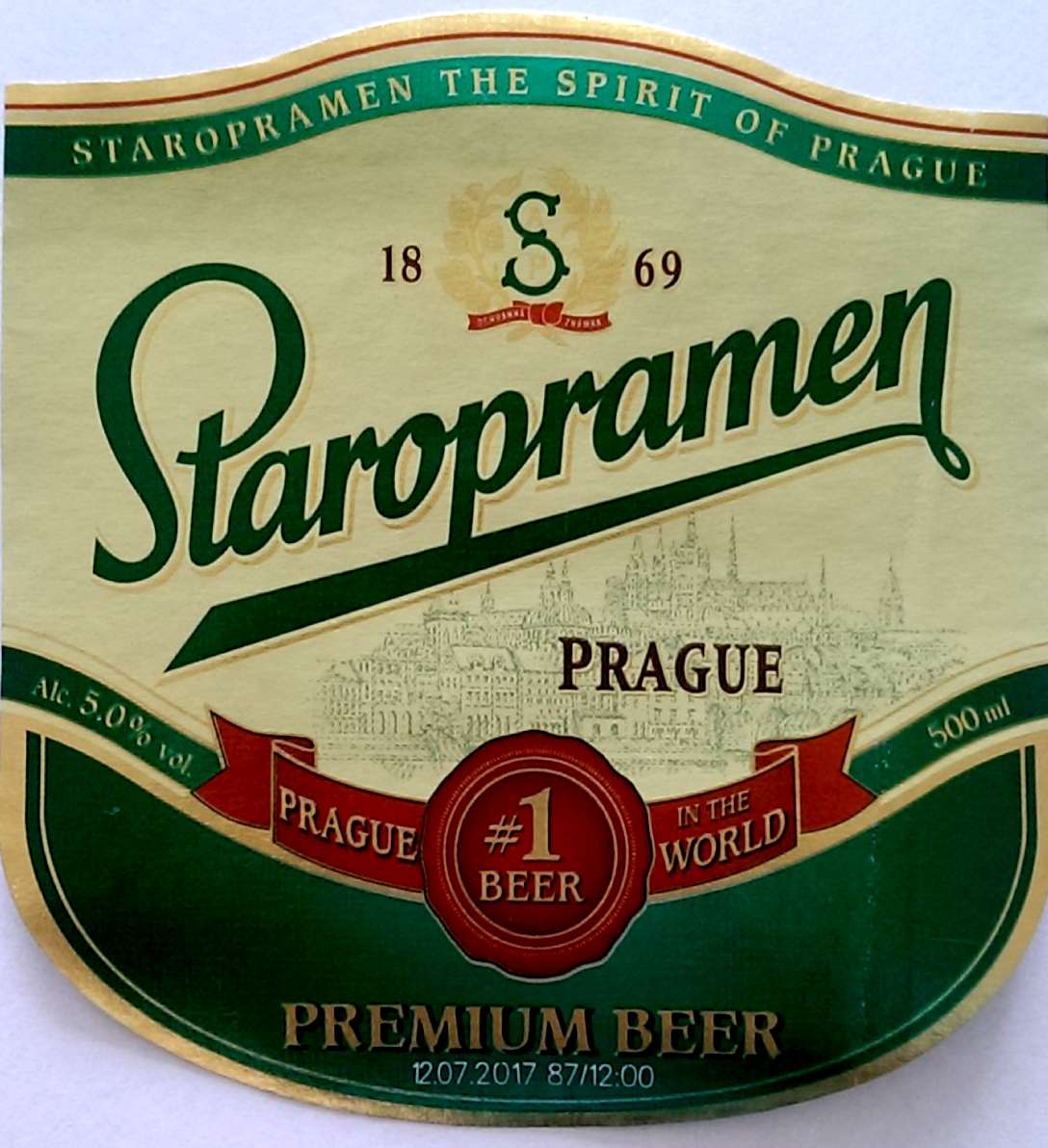 Staropramen Premium Beer for Hungary