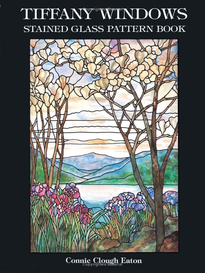 Tiffany Windows Stained Glass Pattern Book
