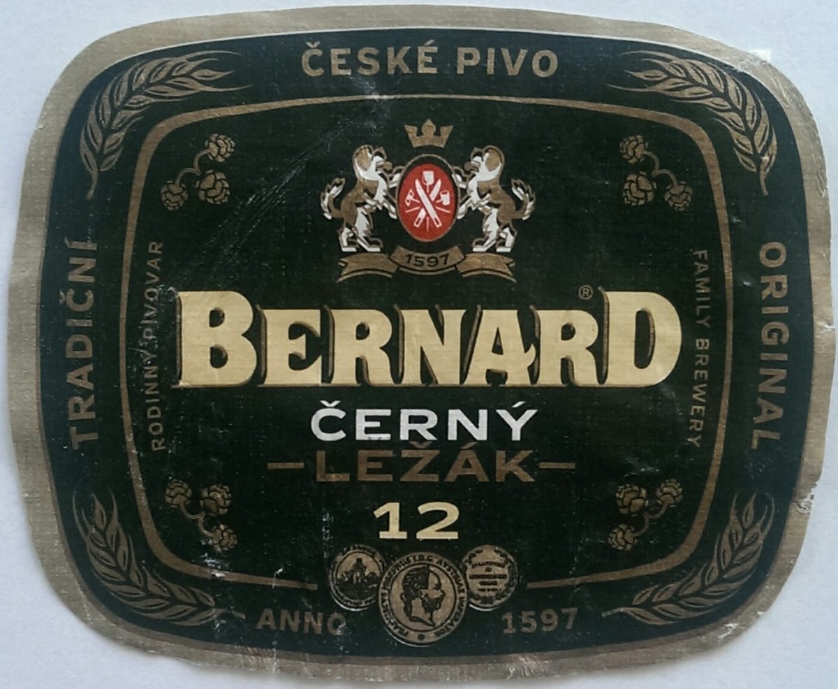 Bernard Černý ležák 12 0,33L