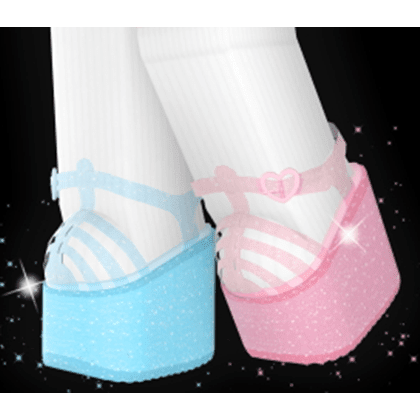 Glittering Jelly Platforms