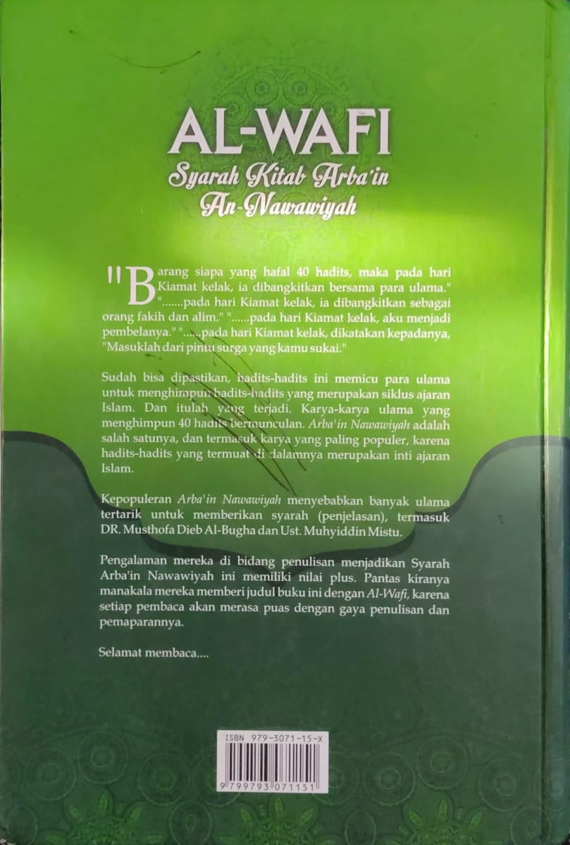 Al-Wafi Syarat Kitab Arba'in An Nawawiyah