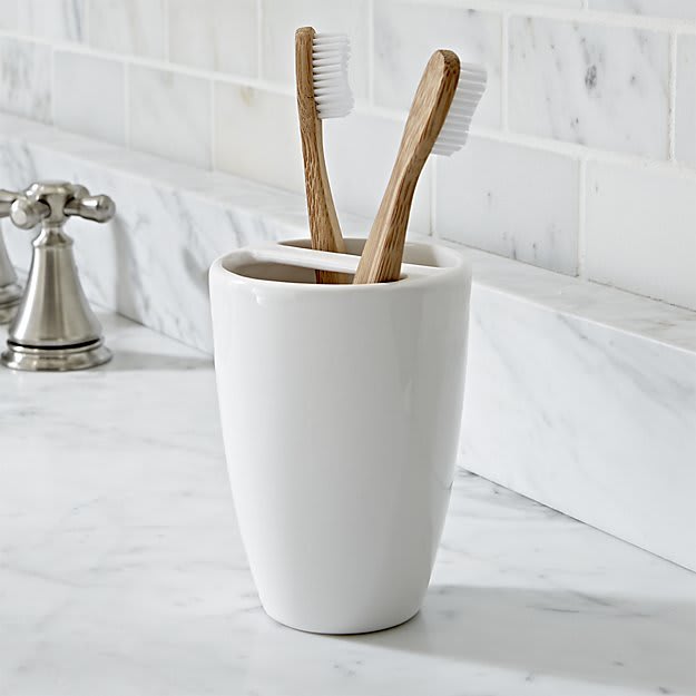 Toothbrush and holder
