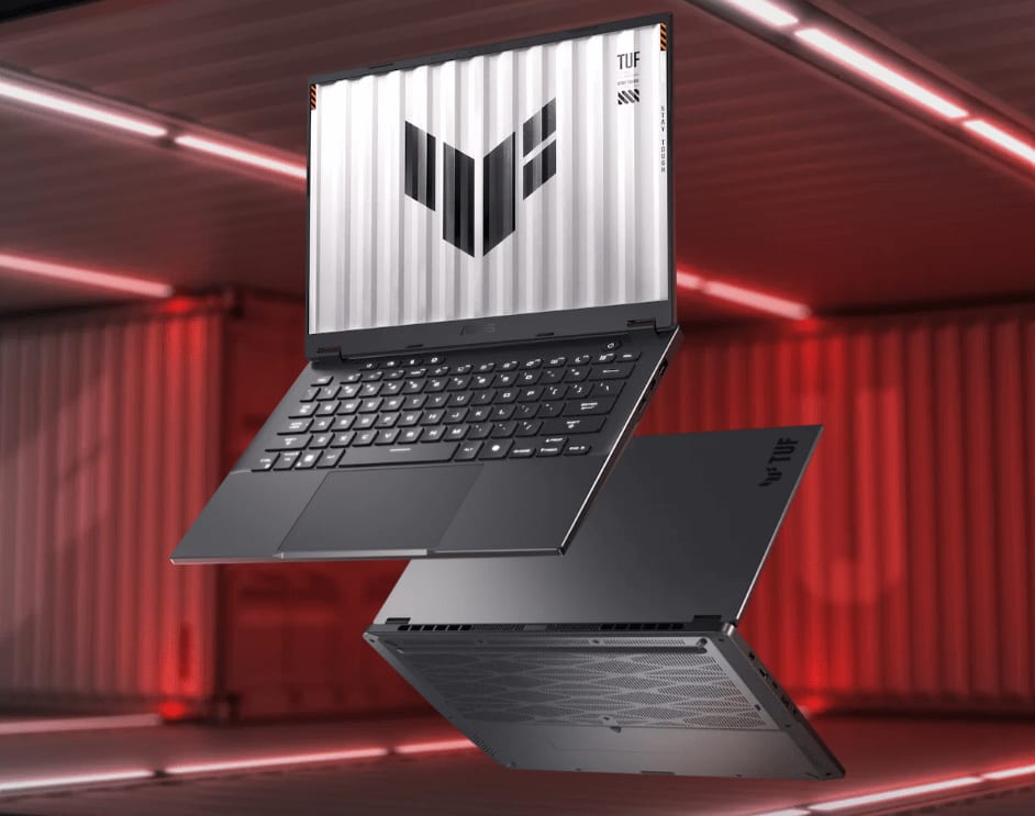 Asus TUF A14, Ryzen 7-8845HS, RTX 4050, 16 GB DDR5X-7500, 512 GB SSD, QHD+ 165 Hz 100% sRGB