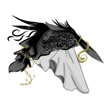 Fallen Dove's Lace Wings