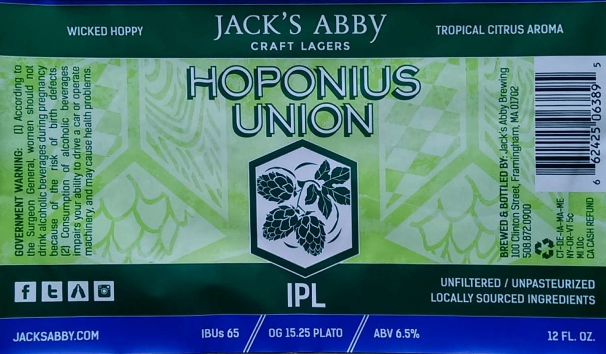 Jack's Abby Hoponius Union