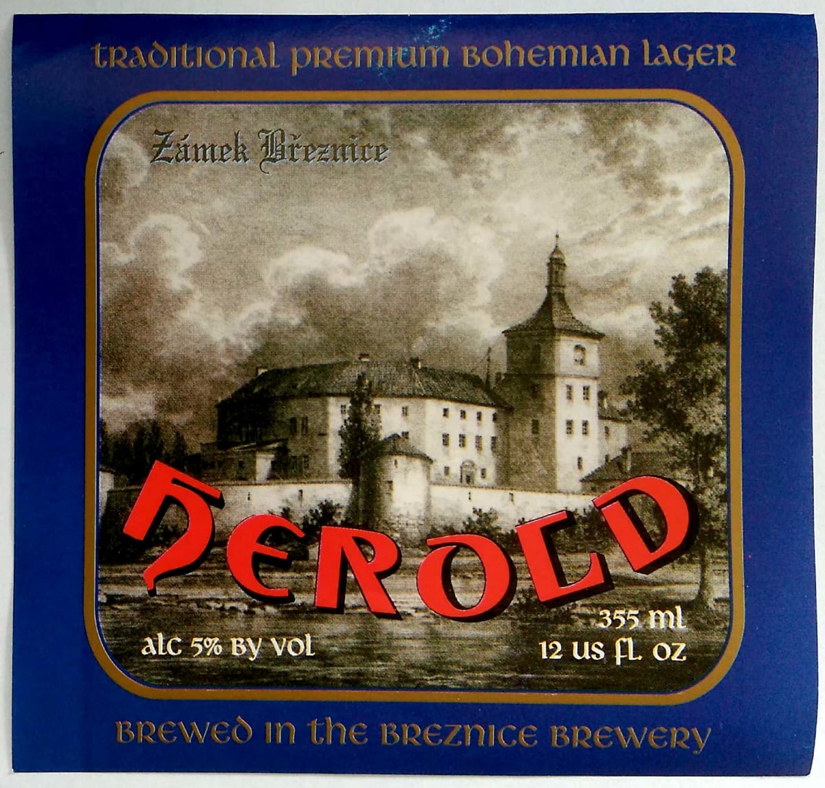 Herold traditional premium bohemian lager Etk. A