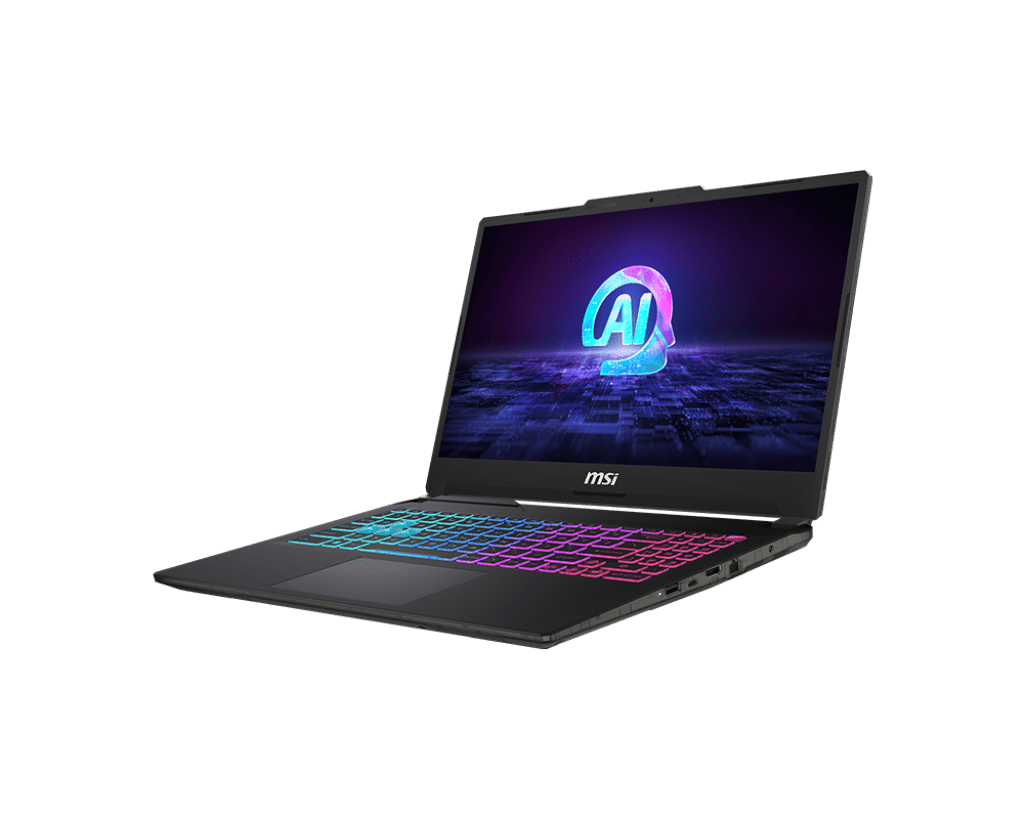 MSI Cyborg 15 AI, Intel Ultra 7-155H, RTX 4060, 16 GB DDR5-5600, 512 GB SSD, FHD 144 Hz 45% NTSC