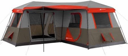 Instant Cabin 3-room Tent