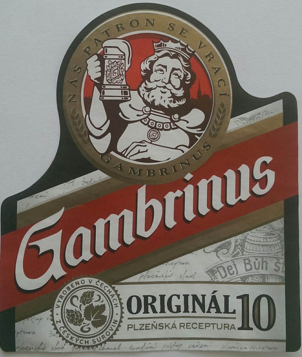 Gambrinus Originál 10 Patron