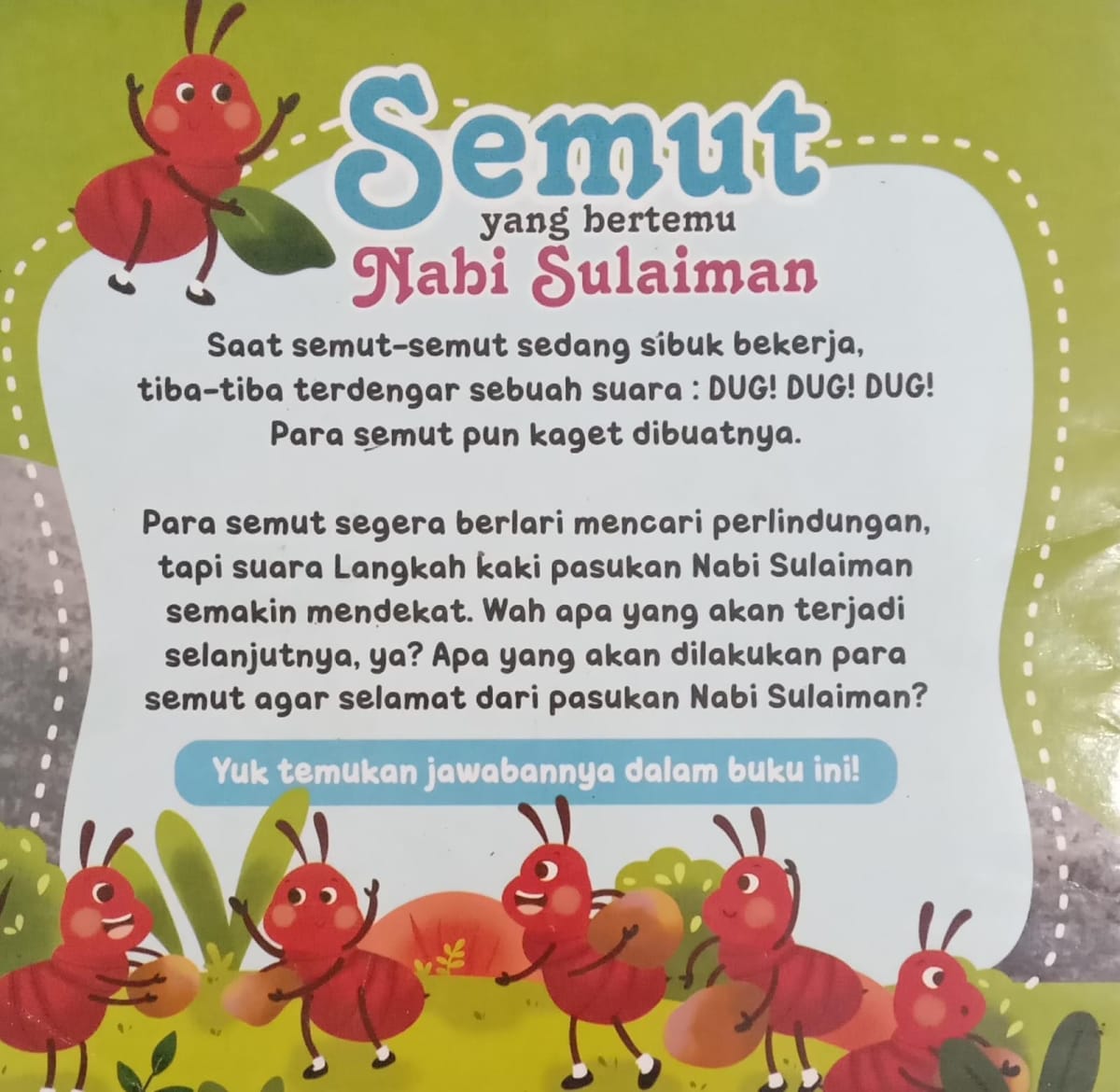 Semut yang Bertemu Nabi Sulaiman