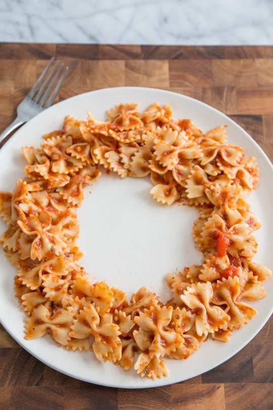 When heating leftovers, space out a circle in the middle. It will heat up much more evenly
