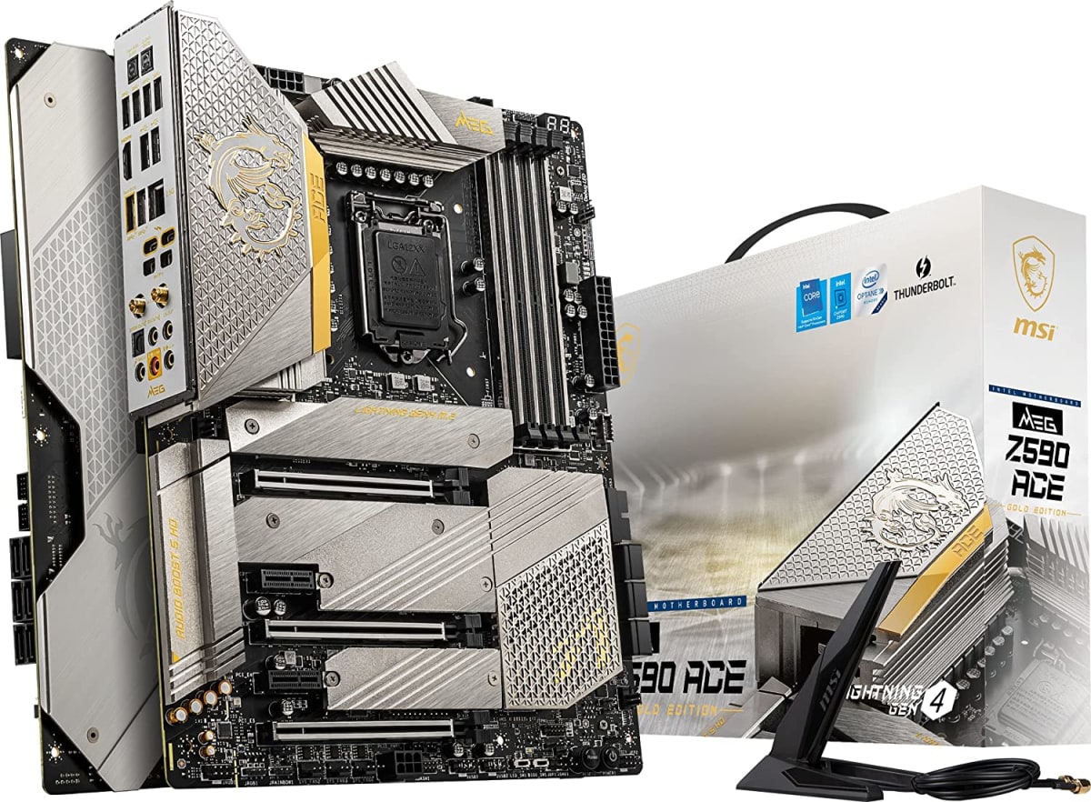 MEG Z590 ACE Gold Edition Gaming Motherboard