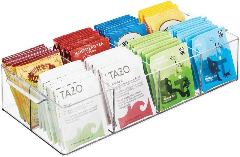 Clear Teabag Organizer