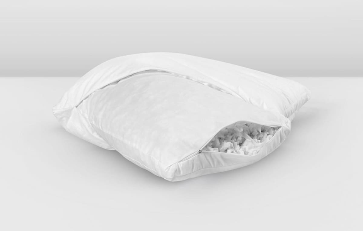 The Silk & Snow Pillow