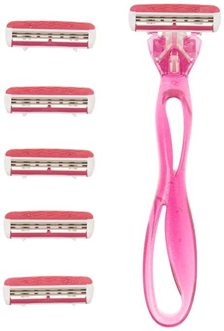 BIC Simply Soleil Click Women’s Disposable Razor, Pink, 12 Pack