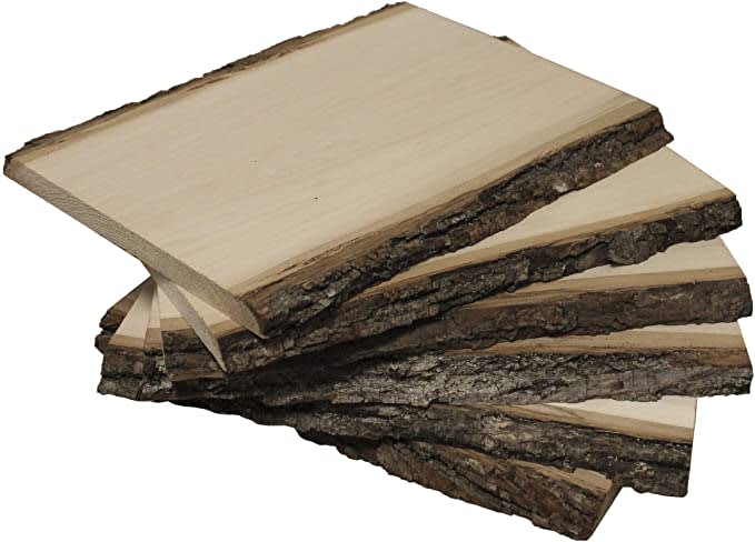 Wood: Live Edge Basswood Slab Pack
