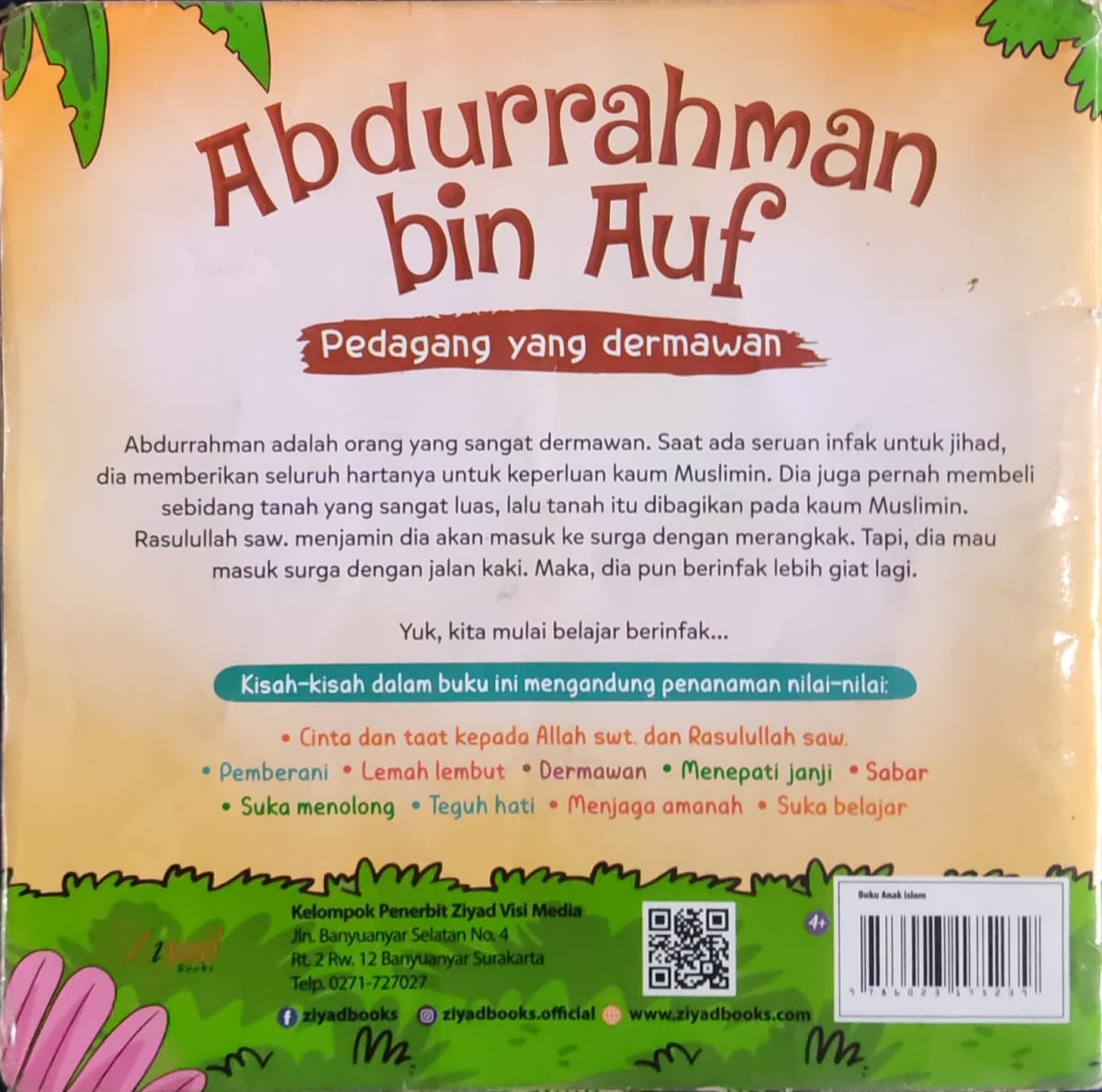Abdurrahman bin Auf Pedagang yang Dermawan