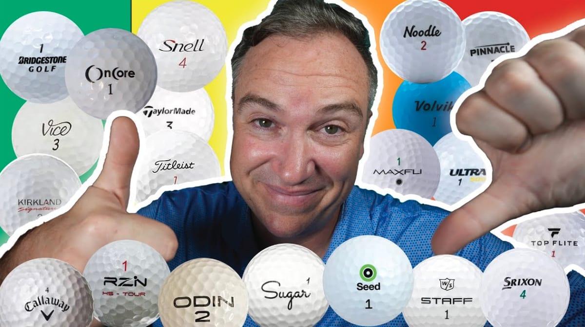 Ranking Golf Balls BEST to WORST