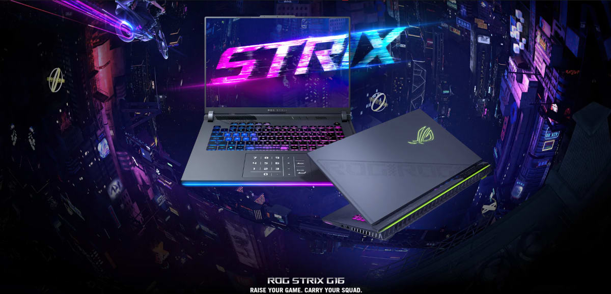 Asus Strix G16, i9-13980HX, RTX 4050, 16 GB DDR5-4800, 1 TB SSD, QHD+ 240 hz 500 nits