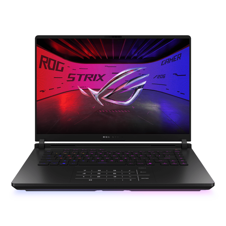Asus Strix Scar 16, Intel Ultra 9-275HX, RTX 5080, 32 GB DDR5-5600, 2 TB SSD, QHD+ 240 Hz Mini-LED 1100 nits 100% DCI-P3