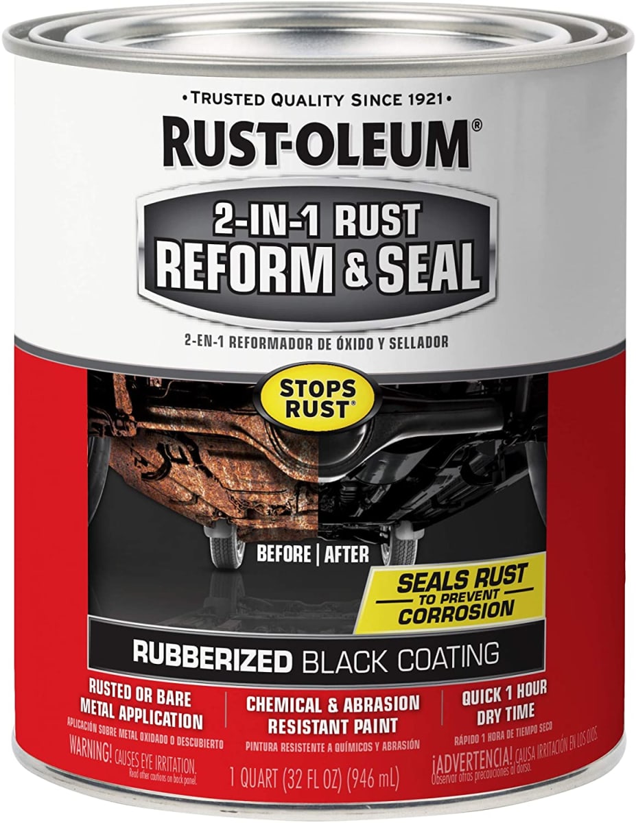 Rust-Oleum 344763-4PK 2-in-1 Rust Reform & Seal Primer