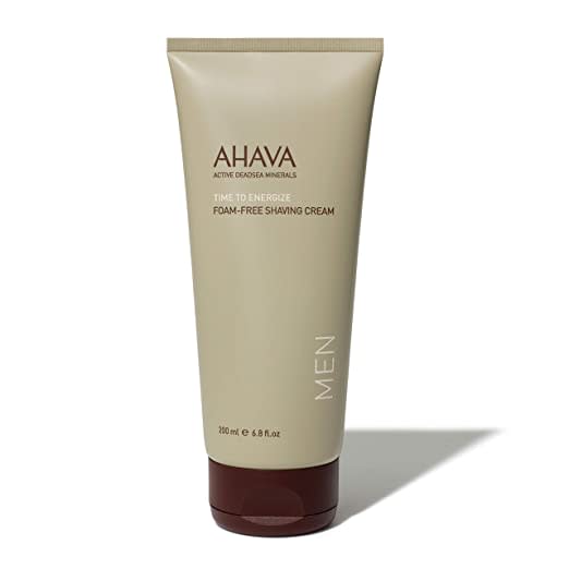 AHAVA Men's Foam-Free Shaving Cream, 6.8 oz/200ml