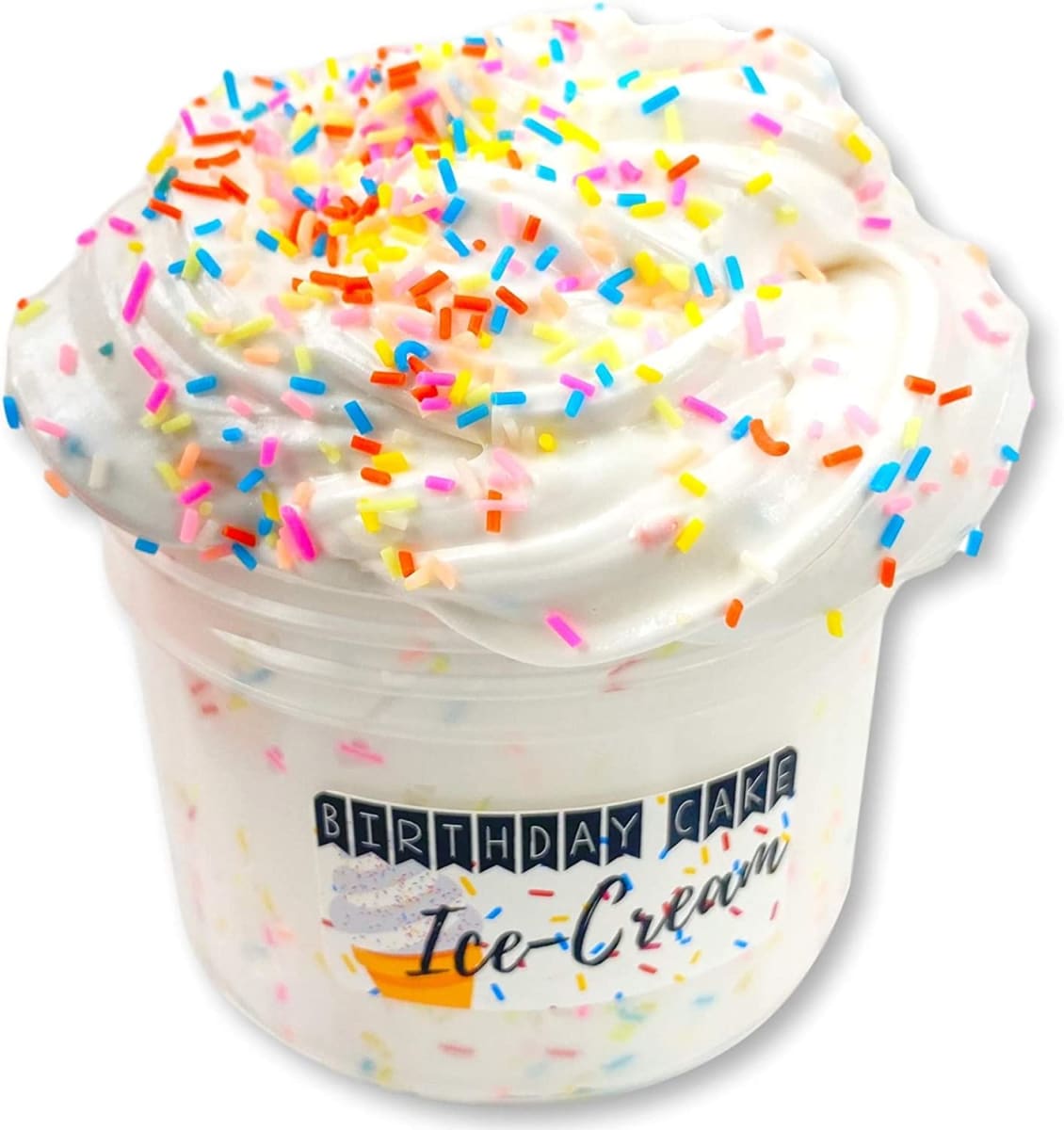 Birthday Cake Ice Cream Butter Slime Scented